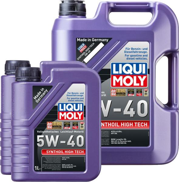 

Liqui Moly Synthoil High Tech 5W40 Sn/cf A3/B4 7L