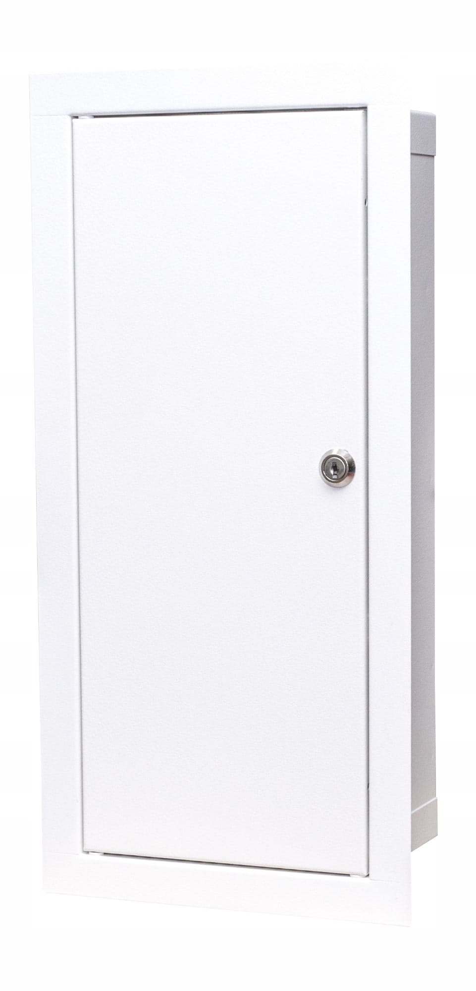 Podomietková počítacia skrinka 1 fázová 6 mod IP31 180x430x120 Biela Zámok