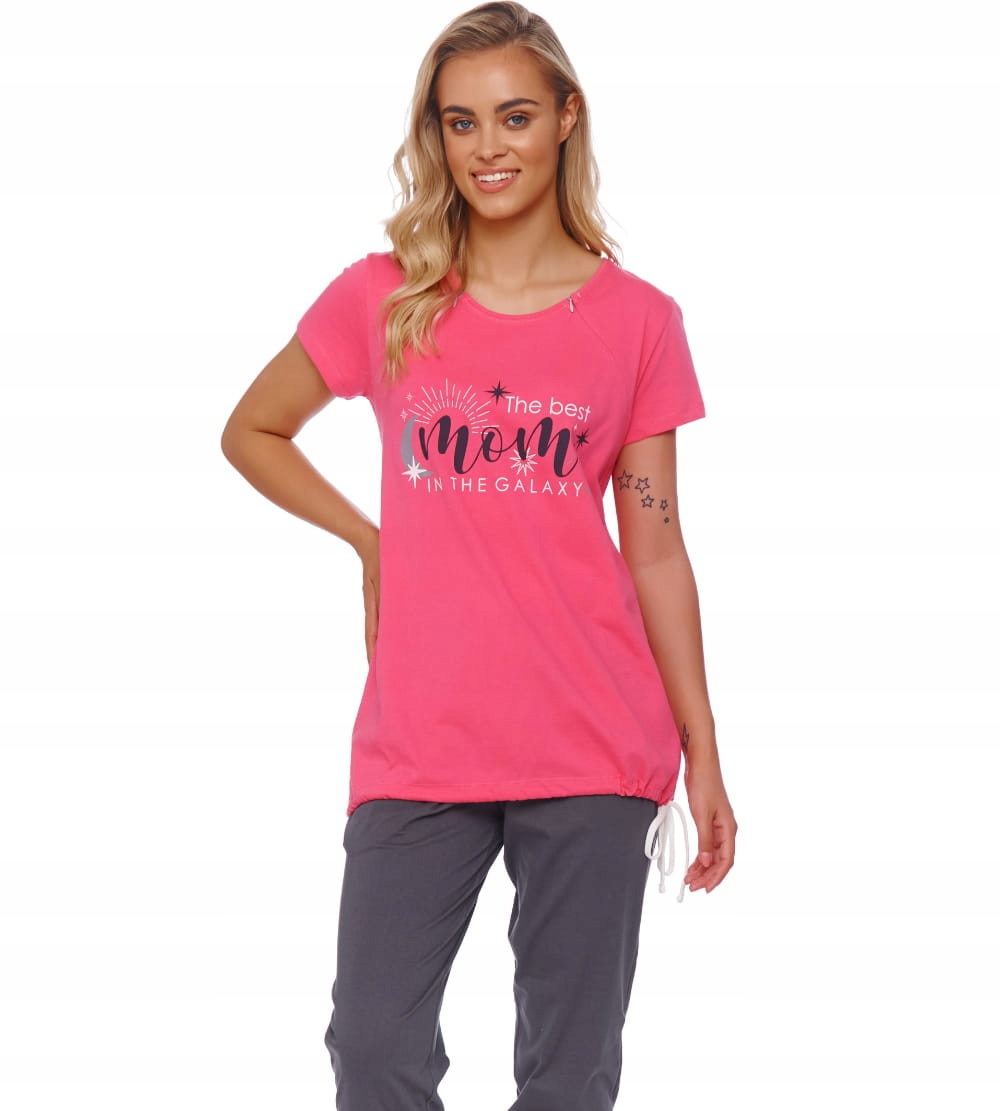 Piżama damska Doctor Nap PCB.9901 PEONY L