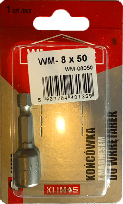 

Końcówka Magnetyczna Klu do Farmerów M8x50