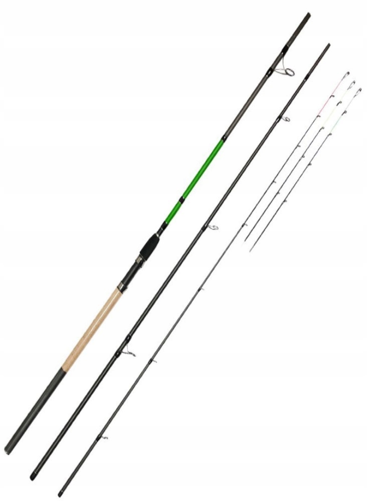 Wędka Mocna Na Rzekę Wytrzymała Feeder Black Shadow 360 3,6m C.w: 150gr