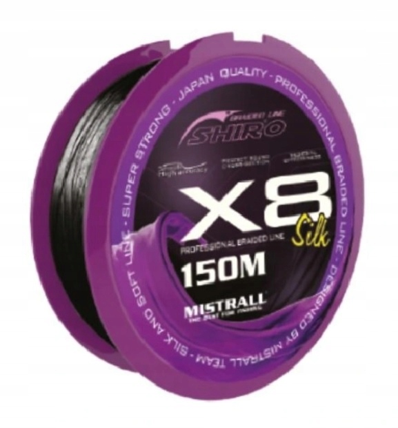Plecionka Mistrall Shiro X8 0,17mm/150 m 17,90kg