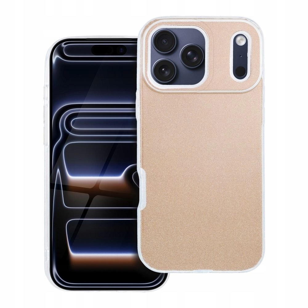 Oem Futerał do iPhone 17 Pro Max Shining złoty