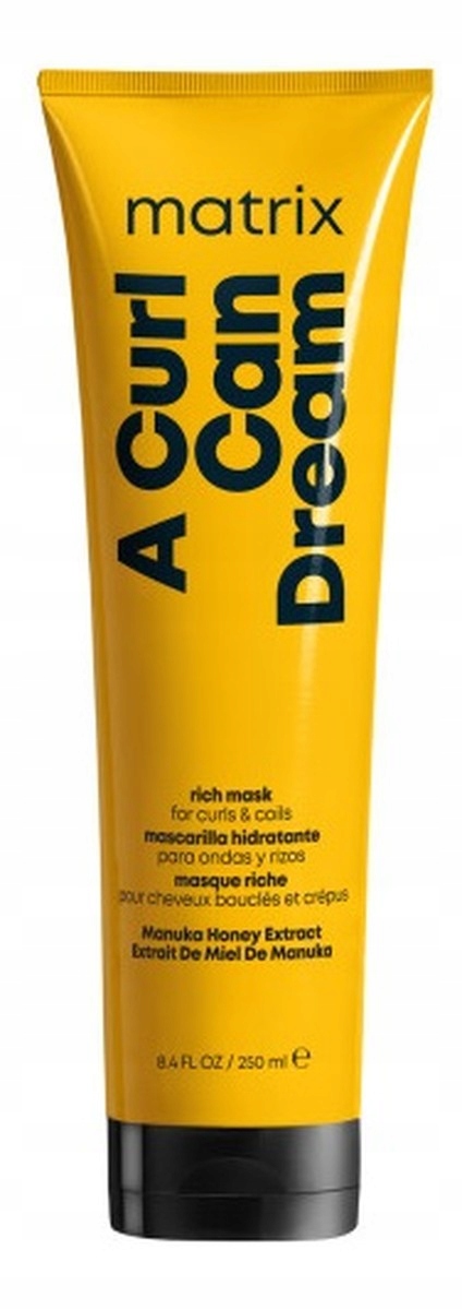Matrix A Curl Can Dream Bohatá maska pro kudrnaté a vlnité vlasy 250 ml
