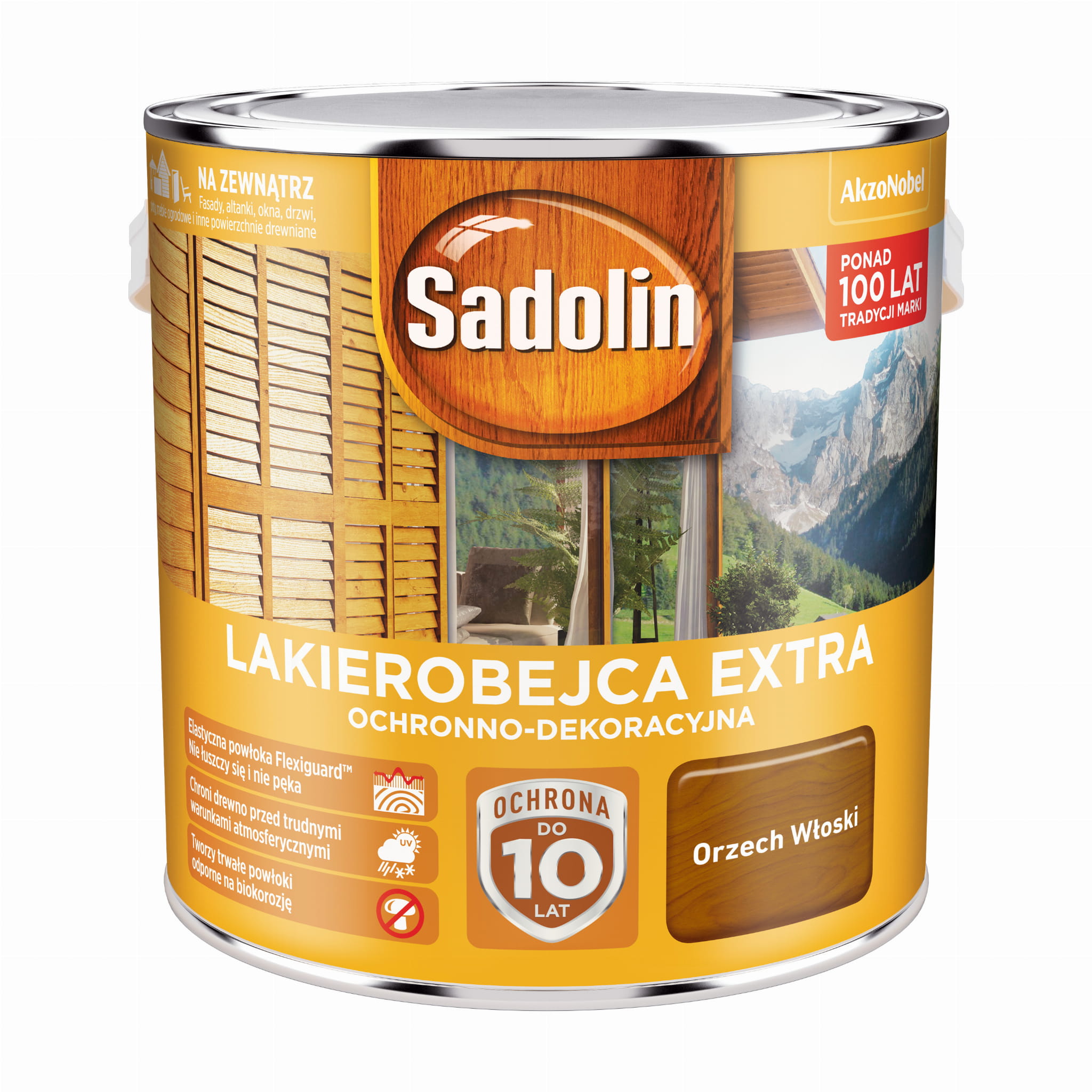 Sadolin Extra 2,5L - Orzech Włoski