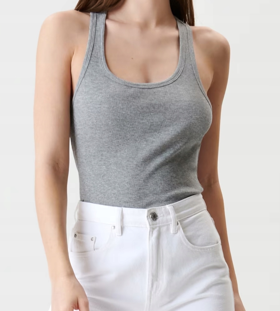 3x BLUZKA TOP KOSZULKA 100% bawełna PRĄŻKOWANA - M Marka Distribution4you