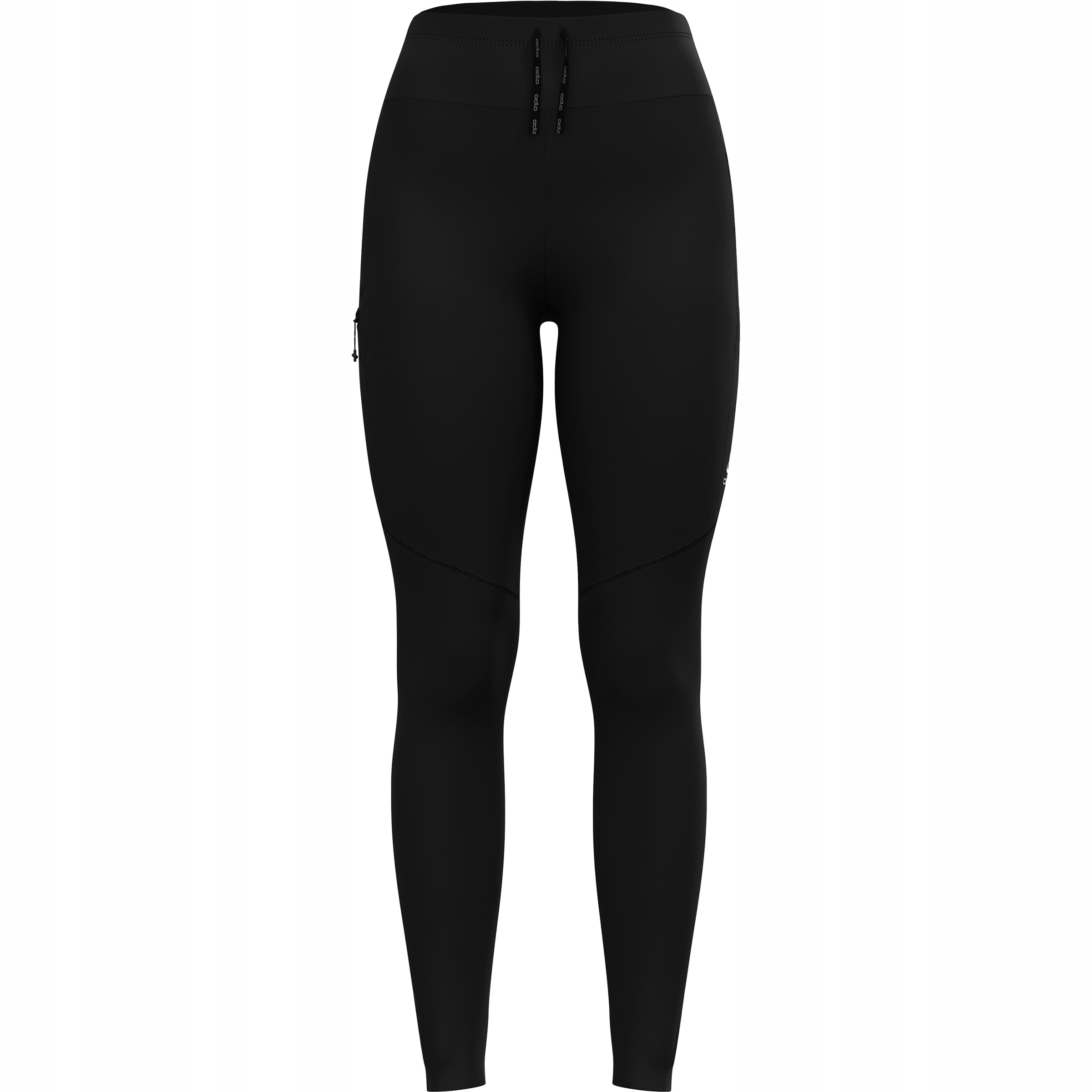 Odlo Windproof Warm Legginsy damskie termiczne antywiatrowe Czarne R. S