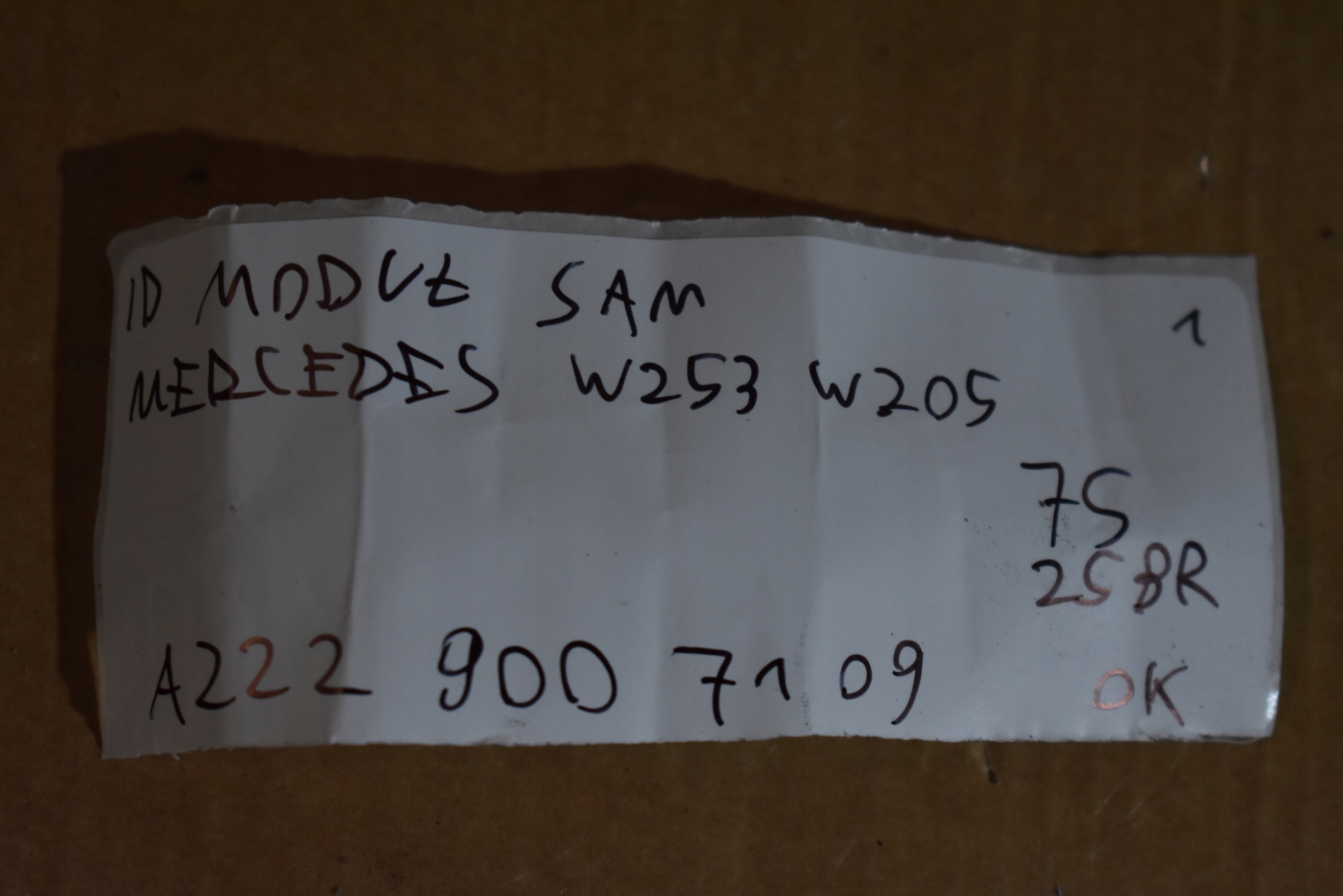 IDEALNY modulo SAM MERCEDES W253 W205 1