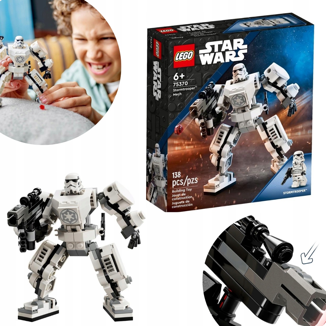 Lego Star Wars Mech Szturmowca 75370