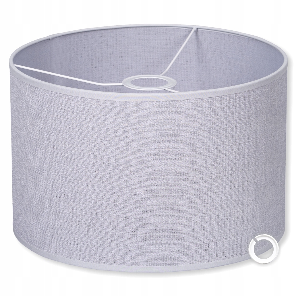 Stínidlo z tkaniny, lampa Abažur Šedá, Materiál 35 25 cm pro lampu