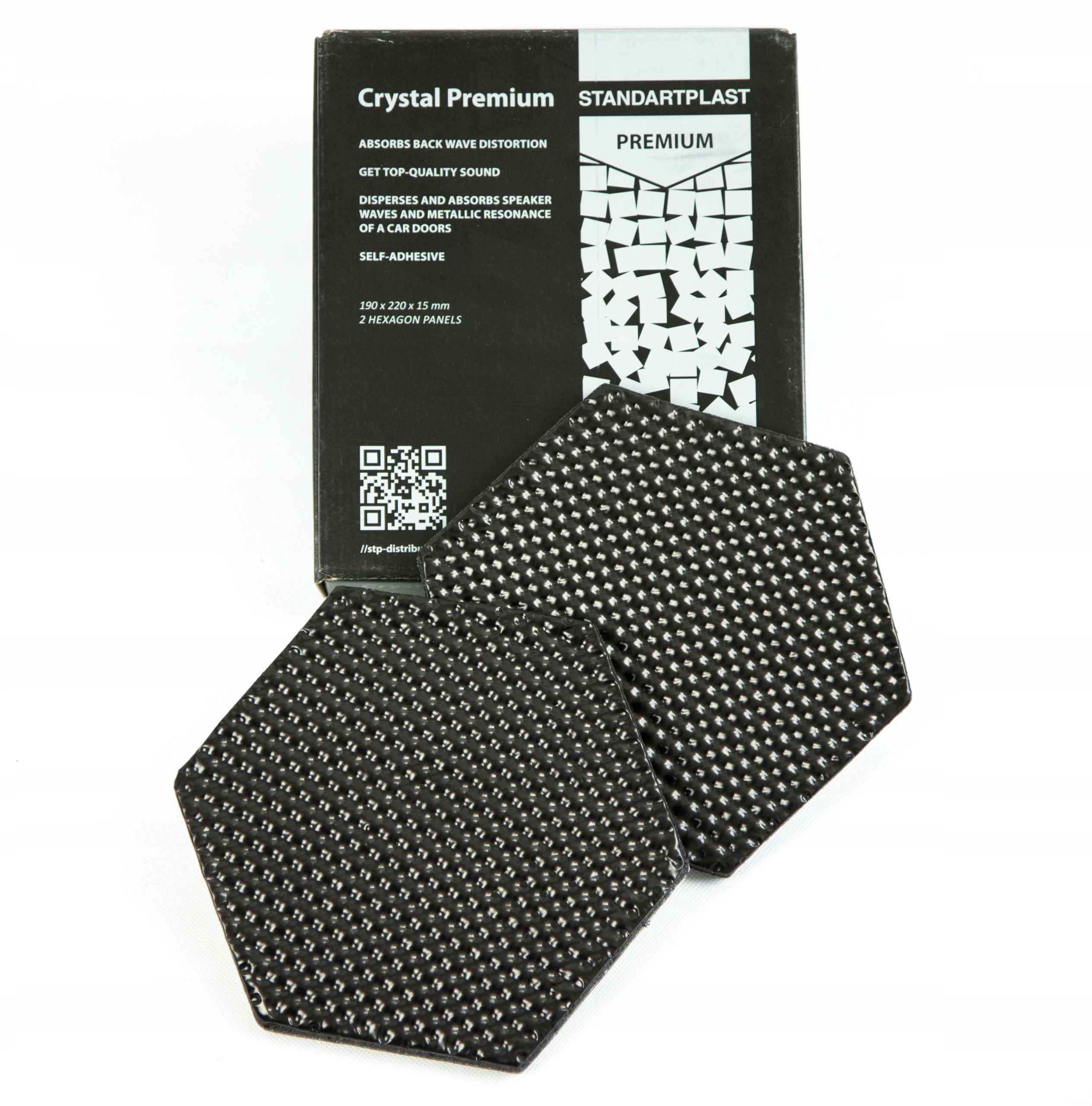 StP CRYSTAL MATY WYGŁUSZAJĄCE ZA GŁOŚNIK CAR-AUDIO panele czysty dźwięk