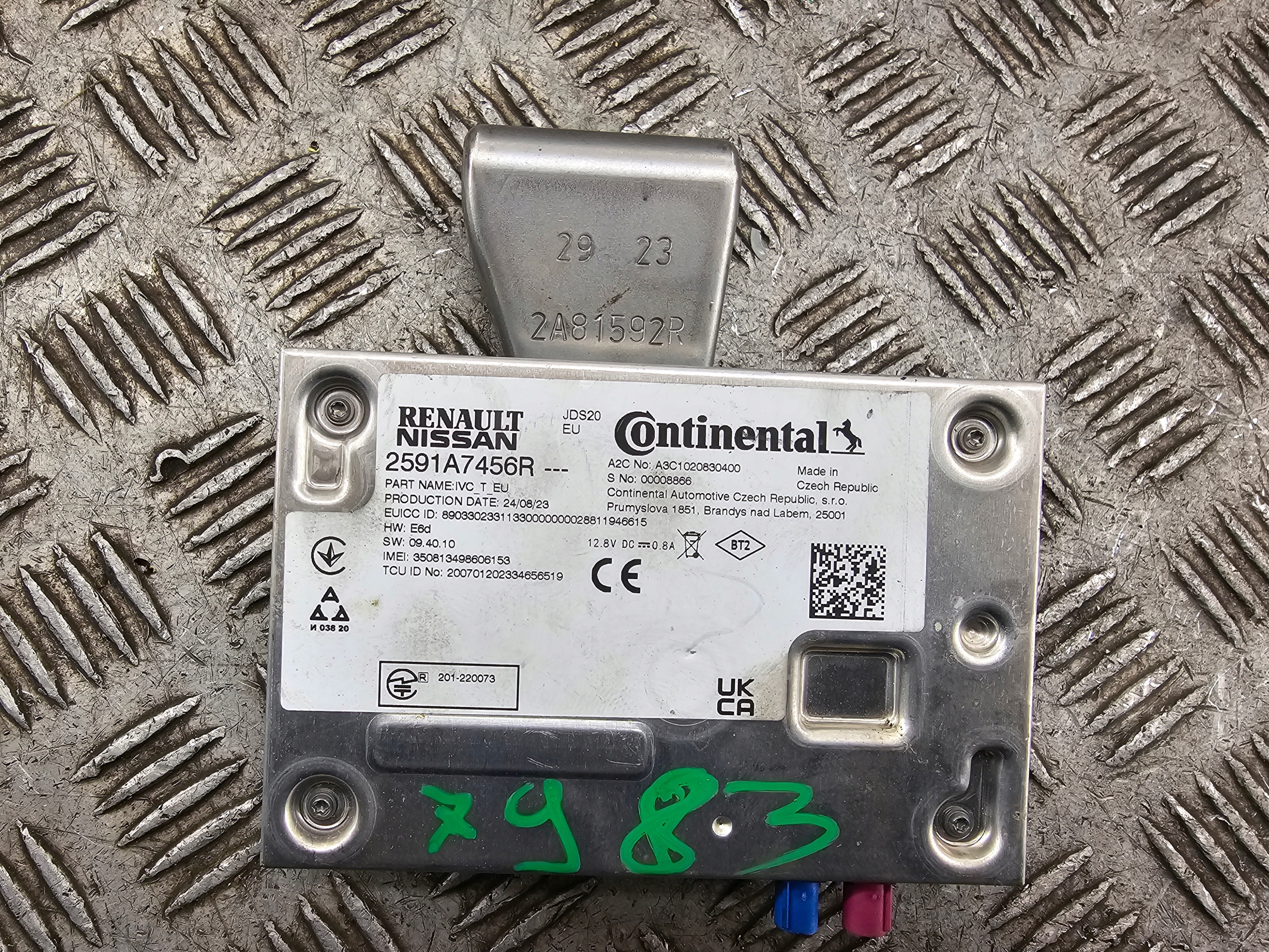 Module GPS RENAULT 2591A7456R