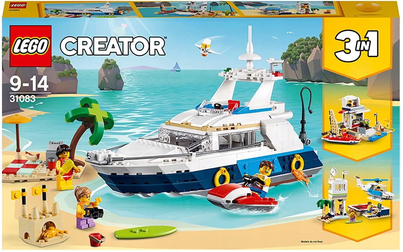 Klocki LEGO Creator 3w1 31083 - Przygody w podróży