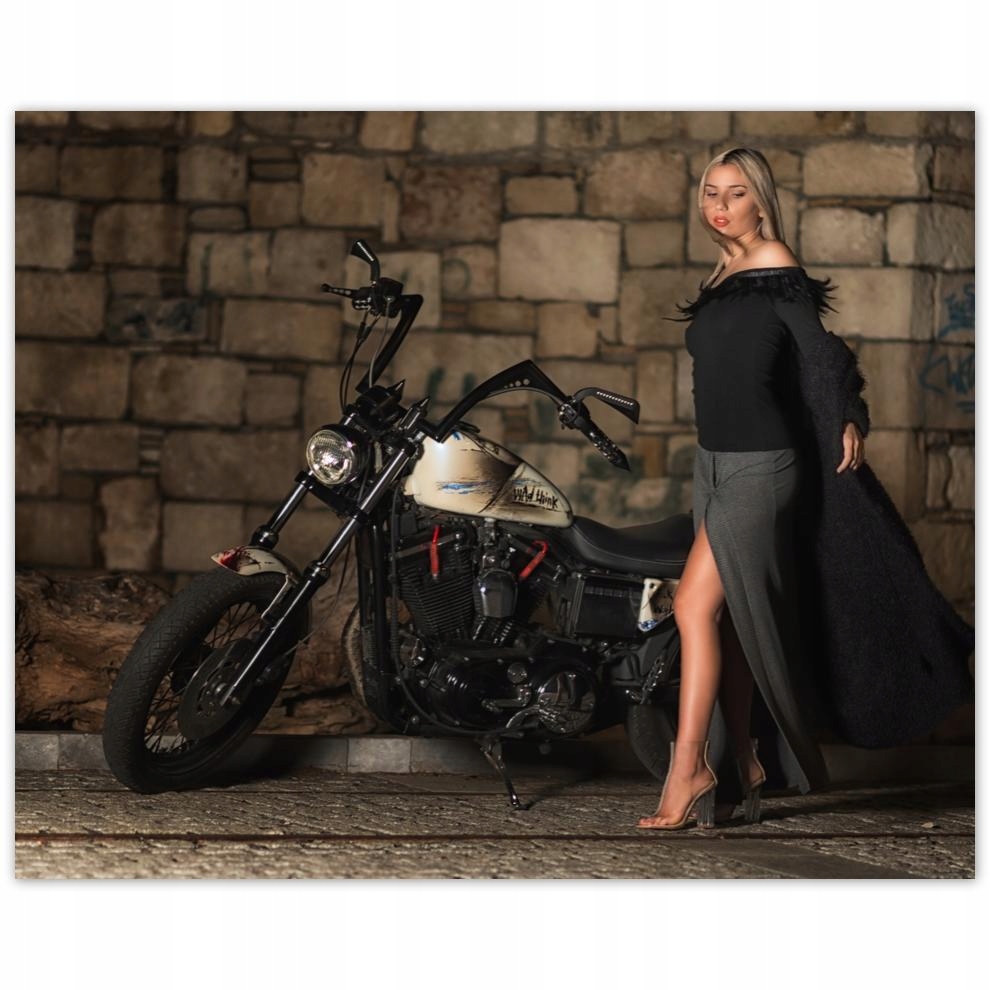 

Plakat 50x40 Motocykl motor Laska
