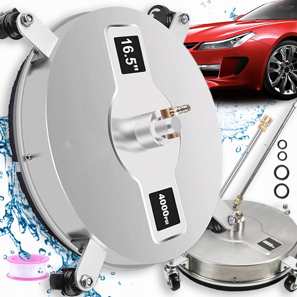 Tlaková Myčka Na Čištění Podlah S Rychlospojkou 1/4" 44 CM Se 2 Tryskami