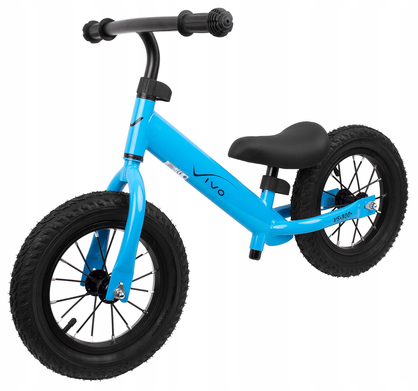 Rowerek biegowy Vivo VS300 12" pompowane koła blue