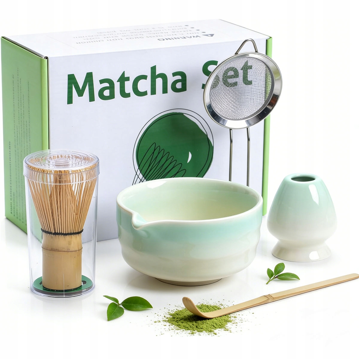 Sada Na Japonský Čaj Matcha Sada Na Výrobu Matchy 5v1