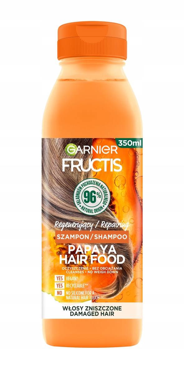 

Garnier Fructis Hair Food szampon do włosów Papaya