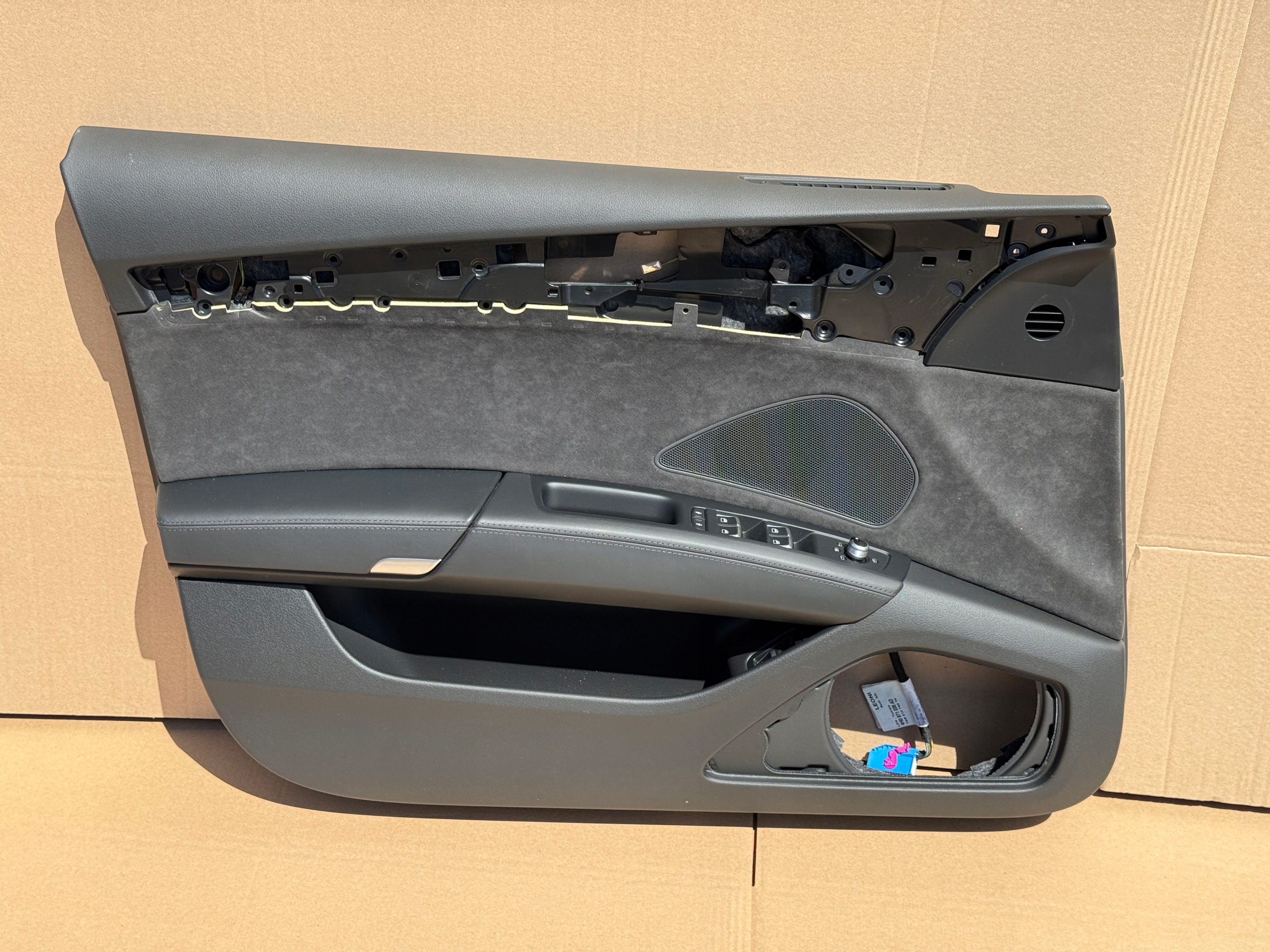 Audi A8 D4 side left front upholstery left front alcantara 4H1868017B
