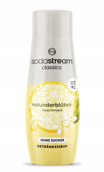Syrop SodaStream Elderflower Zero Flavour Bez Cukru Czarny Bez 440 ml