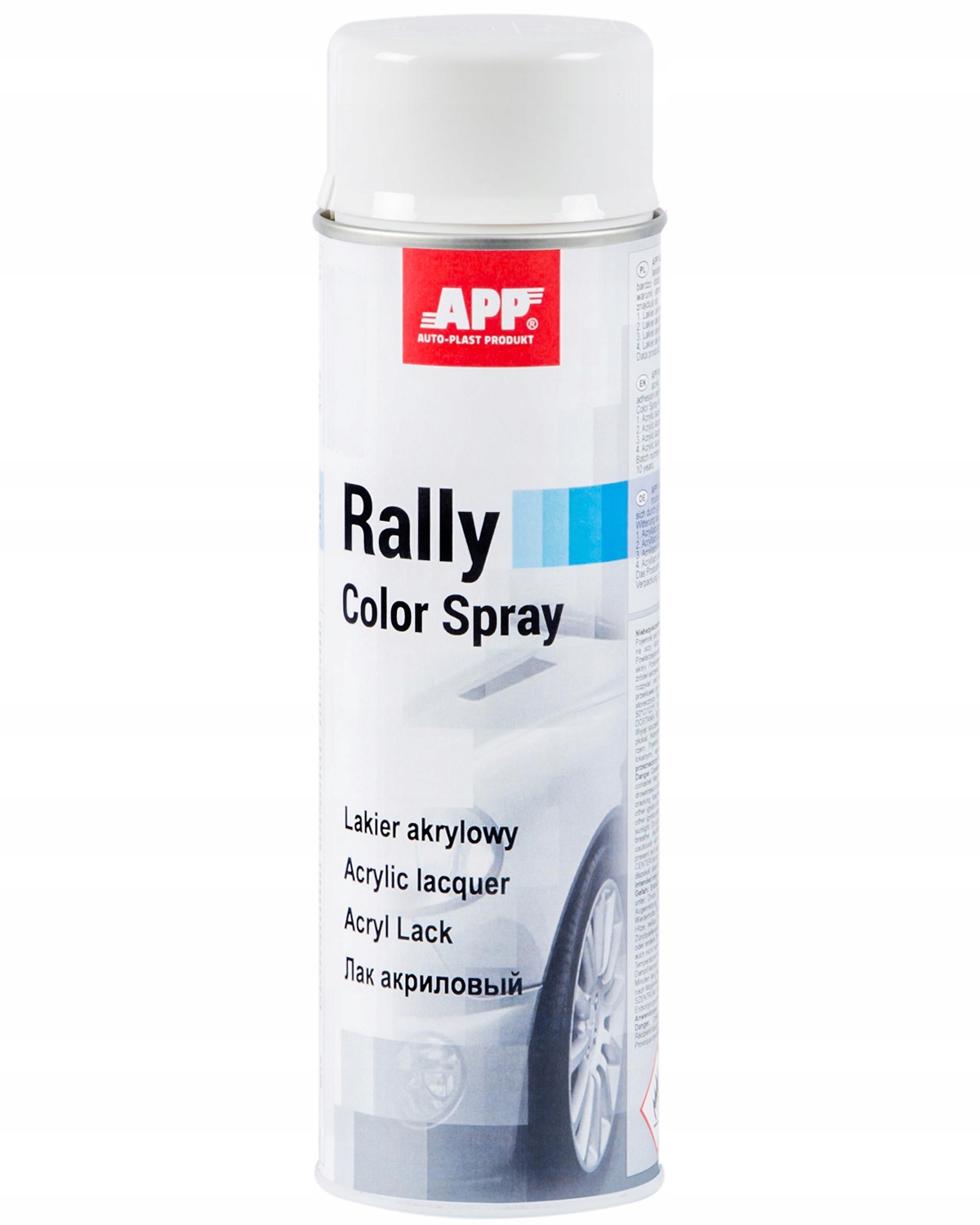 

App lakier akrylowy Biały Połysk spray 500 ml