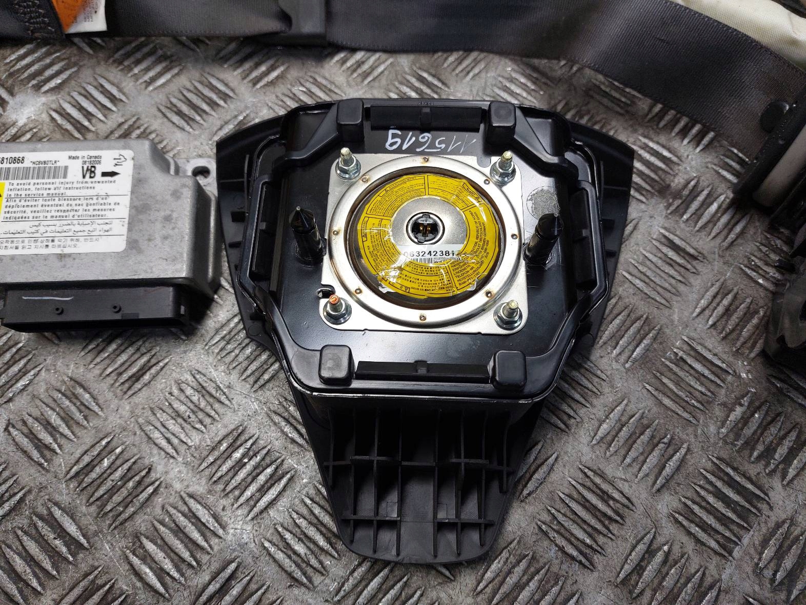 running board POSTRZALOWY airbag cockpit OPEL ANTARA and