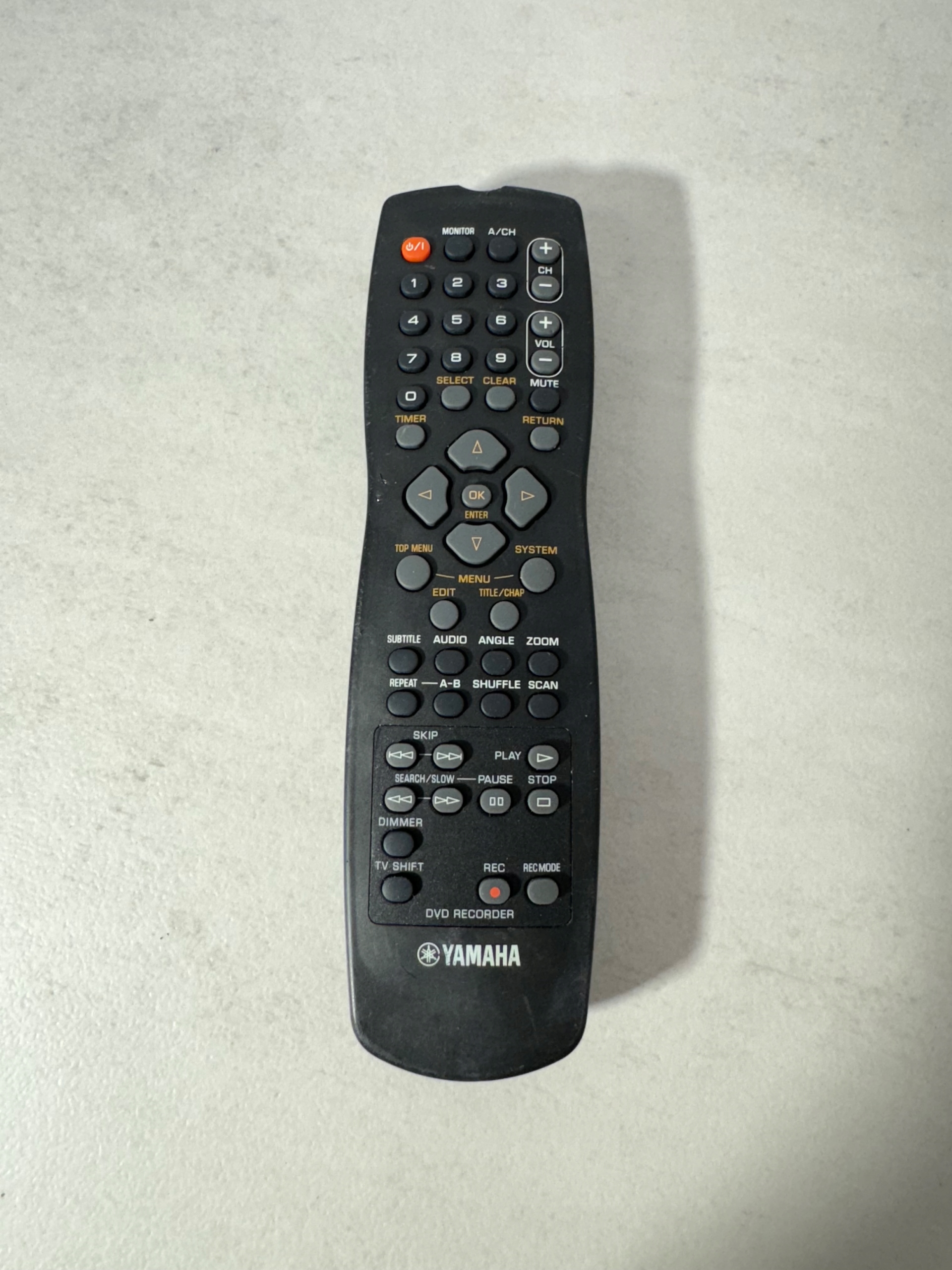 Dálkový Ovladač Yamaha DVD Recorder RC1145002 pro DRX-2