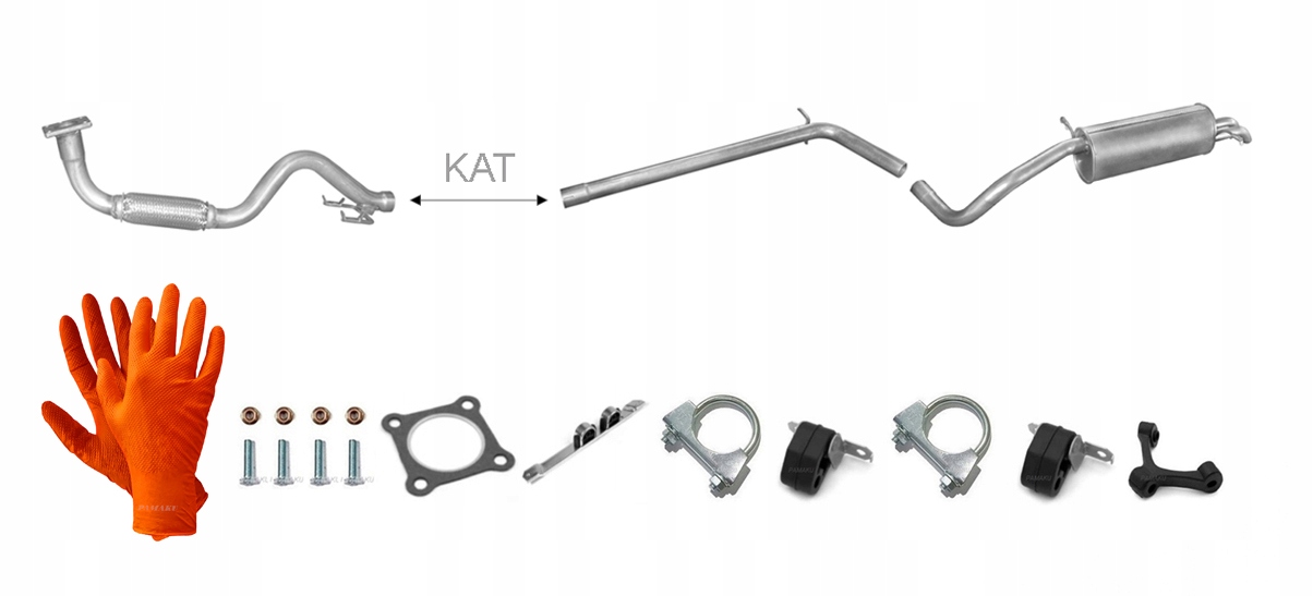 Škoda Fabia 1.4 TDi (2005-2010) Kombi Výfukový Systém