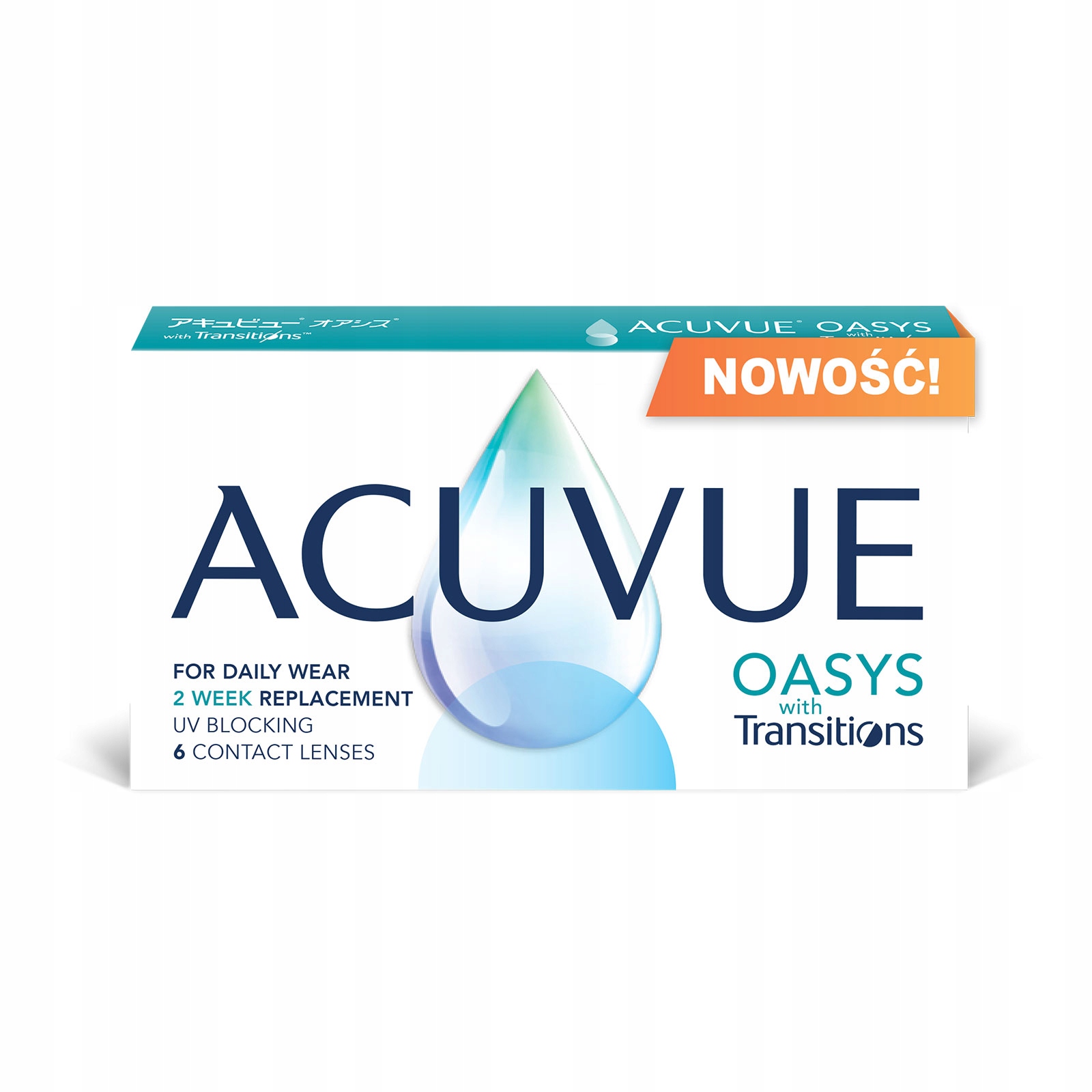 

Acuvue Oasys with Transitions 6 szt. Moc: -1,00
