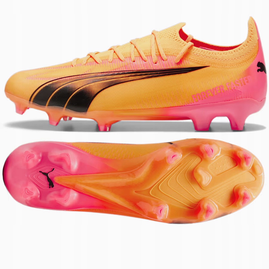 Puma Ultra Ultimate (41) Pánské lankové boty oranžová