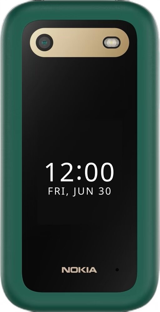 Telefon NOKIA 2660 Flip Zielony Pamięć RAM 48 MB
