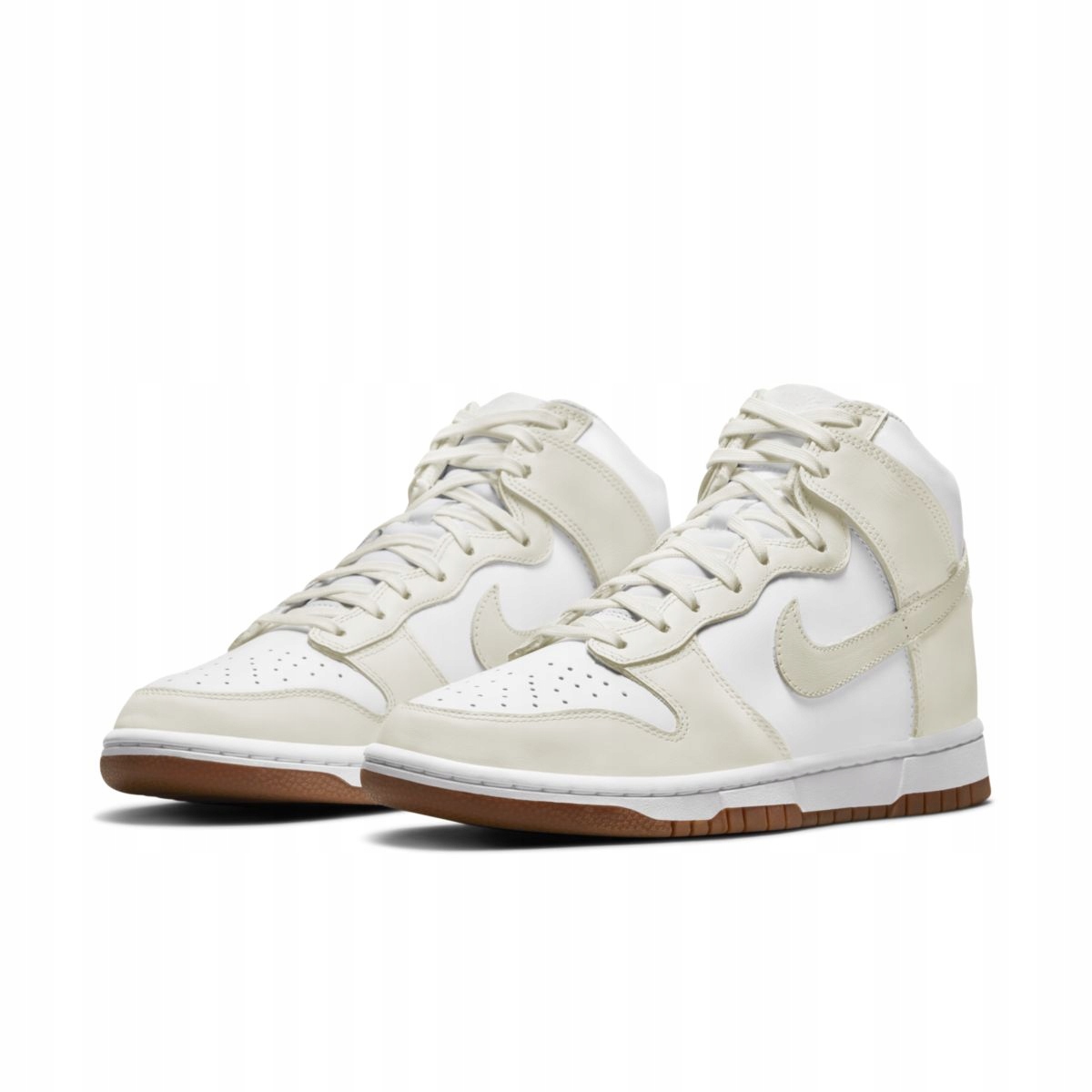 Sportovní boty Nike Dunk High Wmns Vysoké Krémové Basketbal 41EU