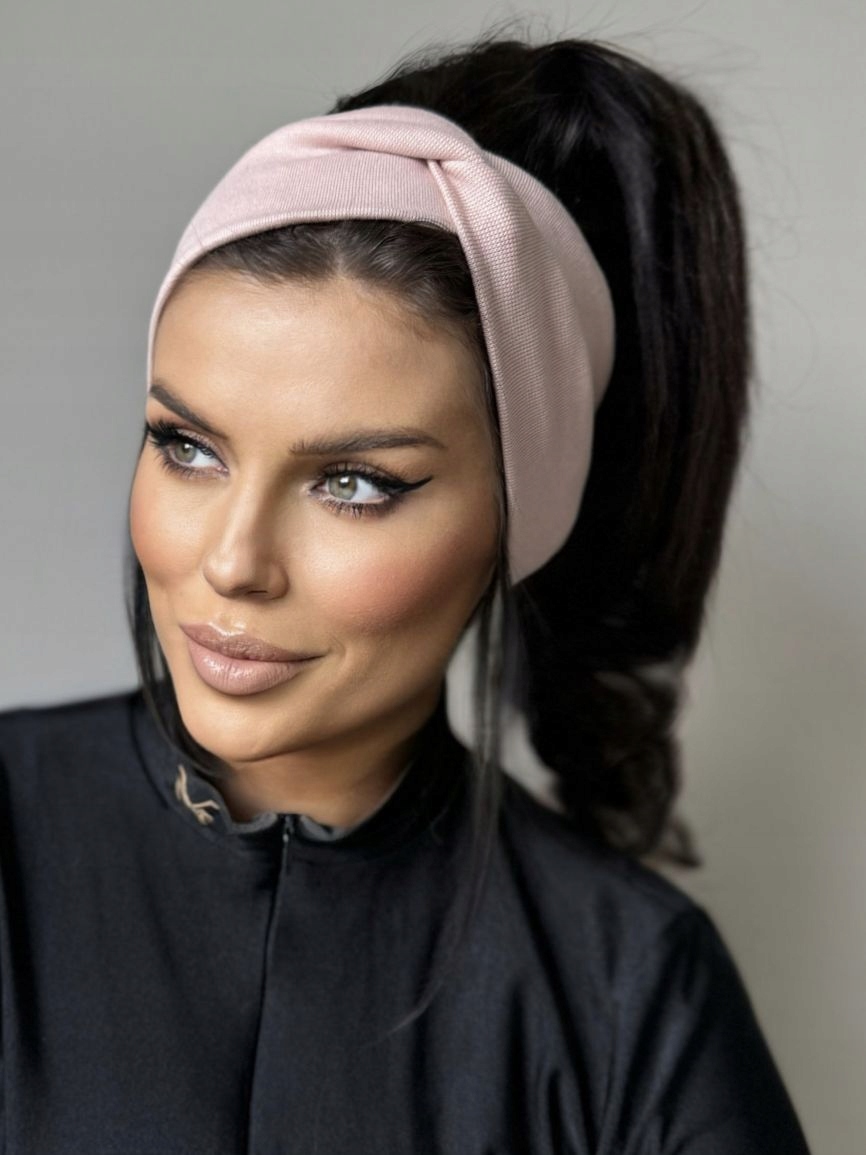 OPASKA DAMSKA NA GŁOWĘ USZY CIENKA LEKKA WYGODNA PRZEPLATANA BAWEŁNA KOLORY Rozmiar uniwersalny