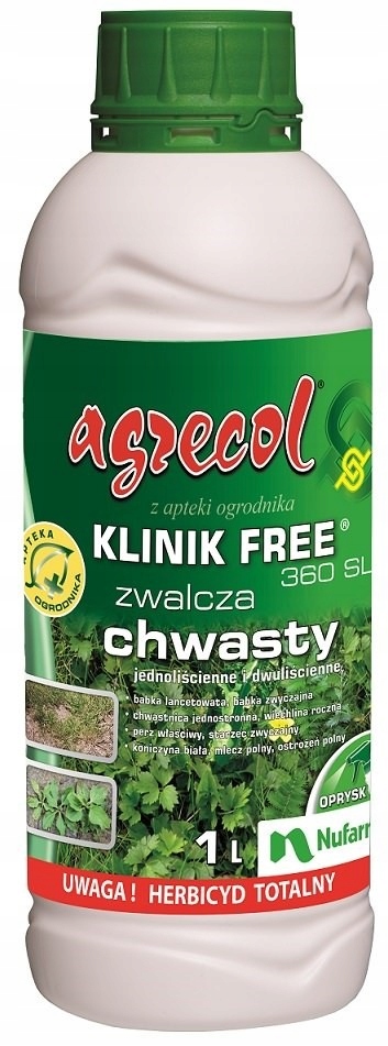 

Klinik Free 360 Sl 1 l Agrecol glifosat