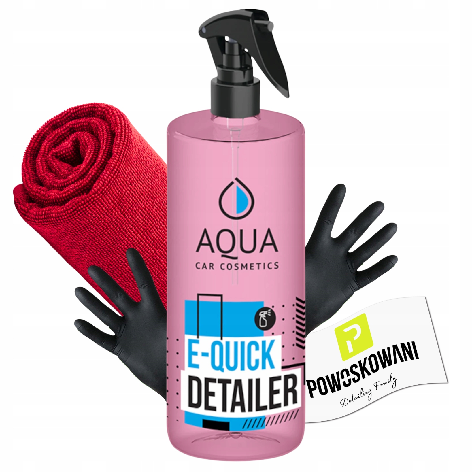 Aqua E-quick Detailer 500ml Innowacyjny Quick Detailer Do Lakieru Elastomer