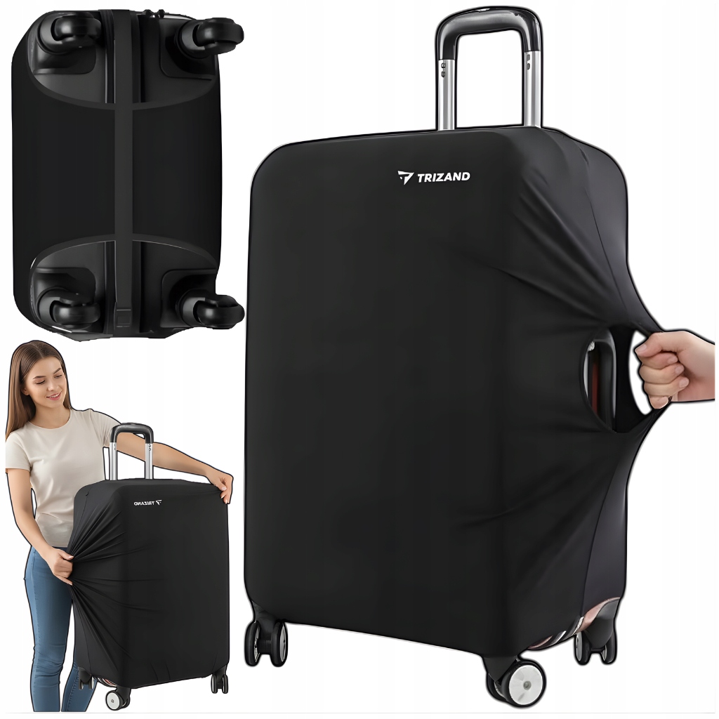 Duży Pokrowiec Ochronny Na Walizkę Podróżną Etui Bagaż Podróżny L 70z50x30
