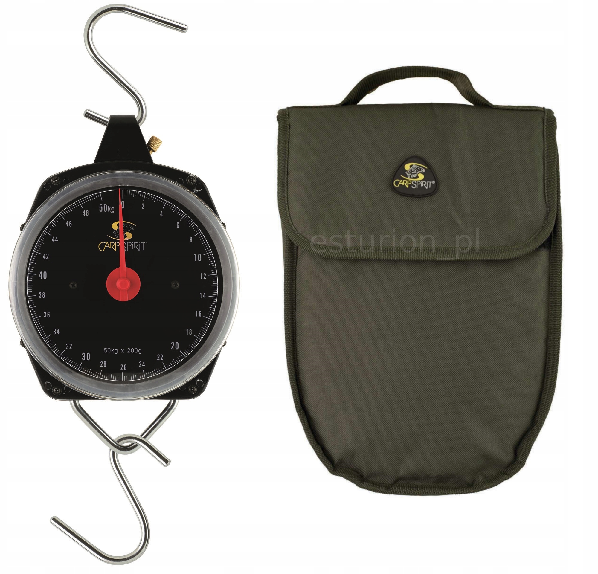 Waga Wędkarska Duża Karpiowa 50kg Carp Spirit pokrowiec!