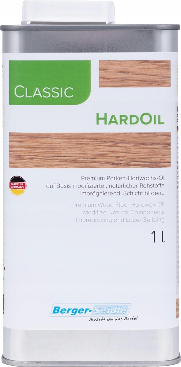 Berger-Seidle Classic HardOil Mat 1L tvrdý voskový olej na dřevo