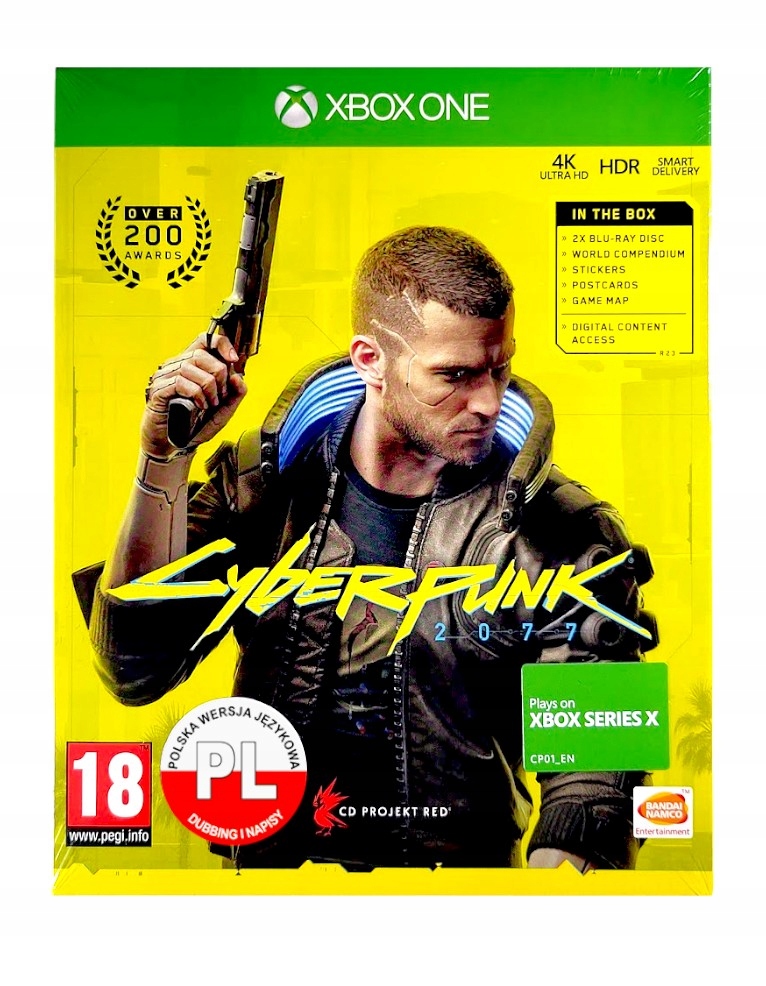 Cyberpunk 2077 Xbox One Xbox Series X Dubbing Pl Płyta