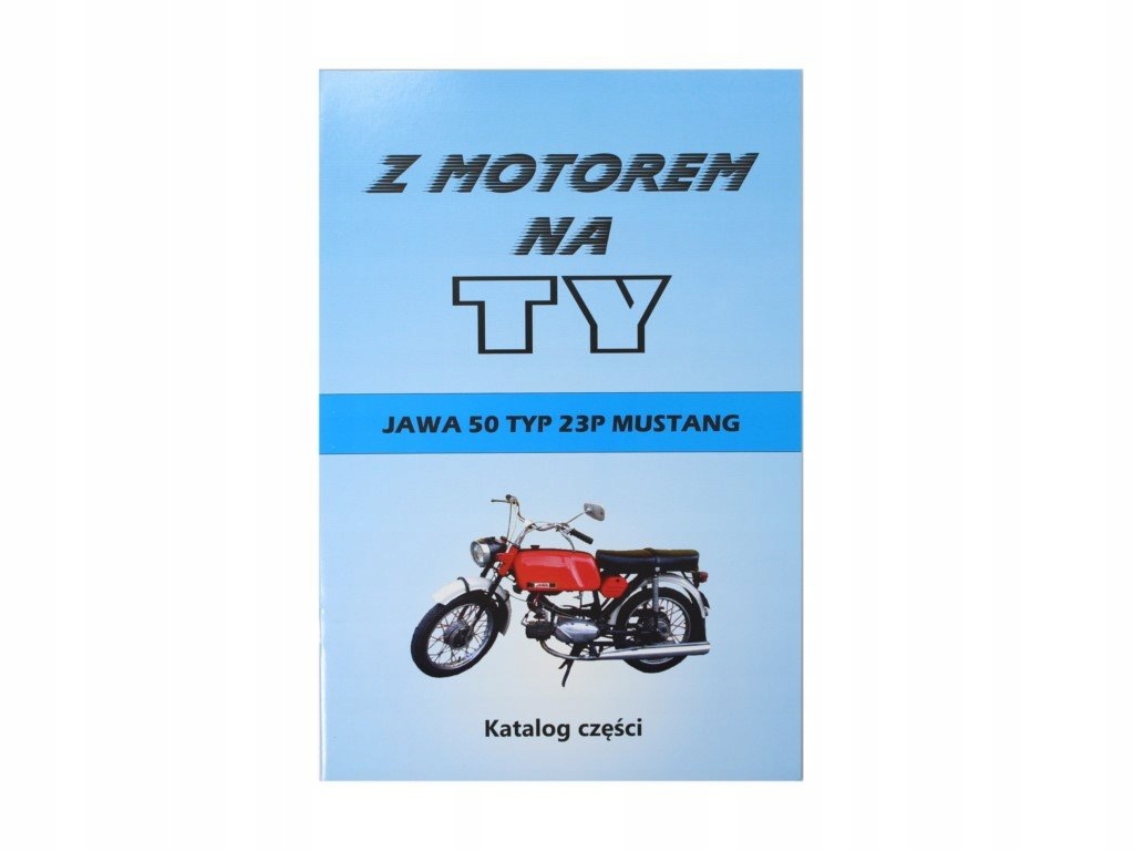 Katalog części schemat jawa 50 mustang 23p