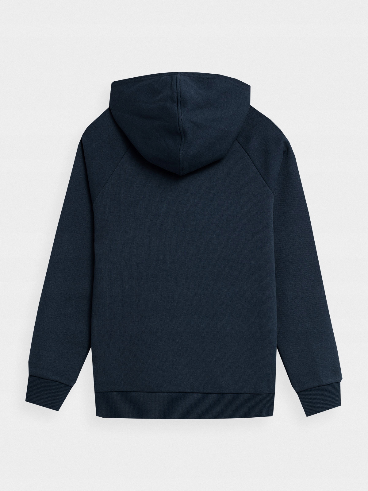 BLUZA 4F CHŁOPIĘCA DRESOWA NIEROZPINANA Z KAPTUREM - GRANATOWA r. 152 Odcień granatowy