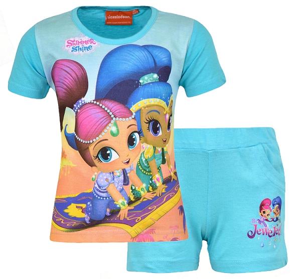 

spodenki t-shirt Shimmer I Shine komplet 122