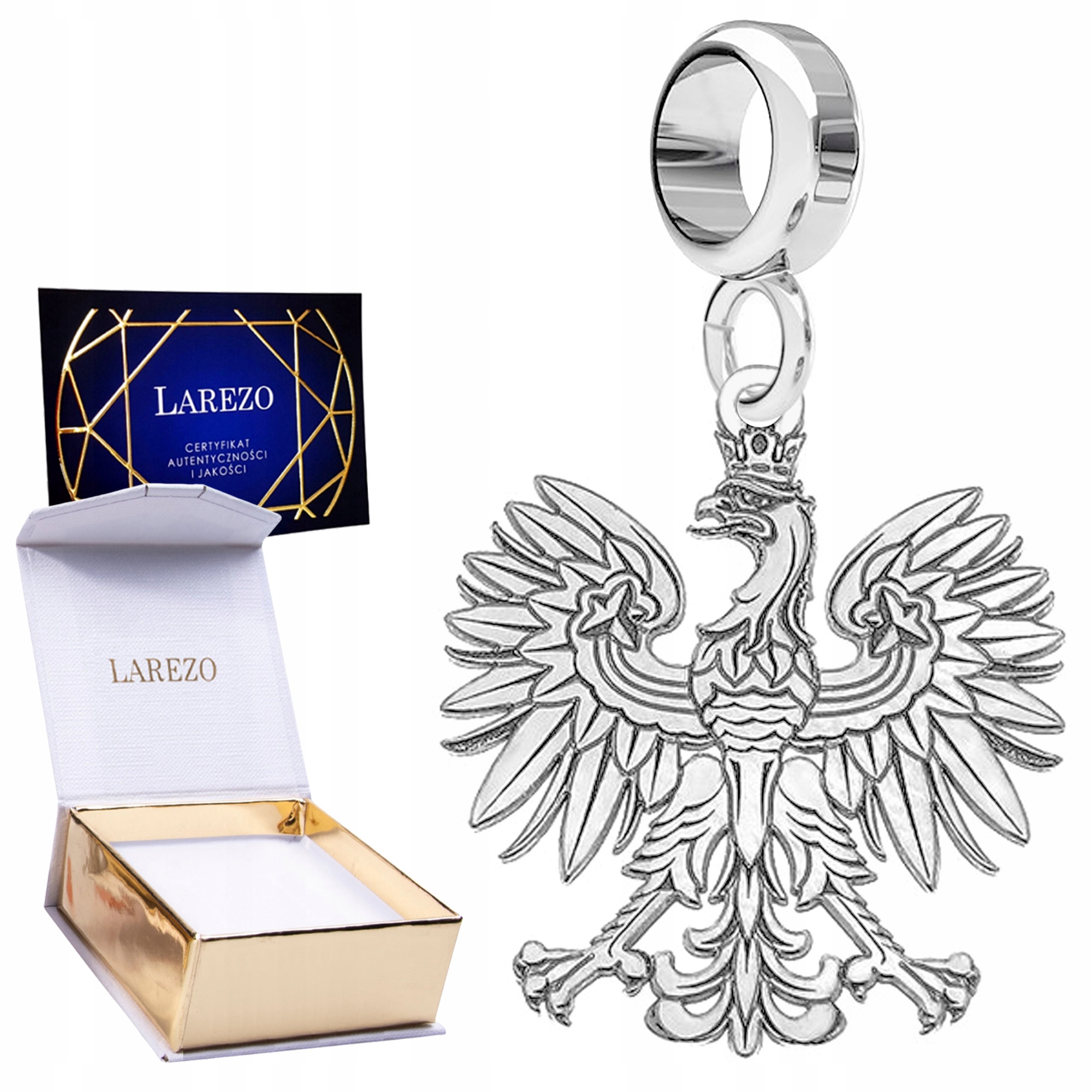 

Charms wiszący Orzeł Godło srebro 925