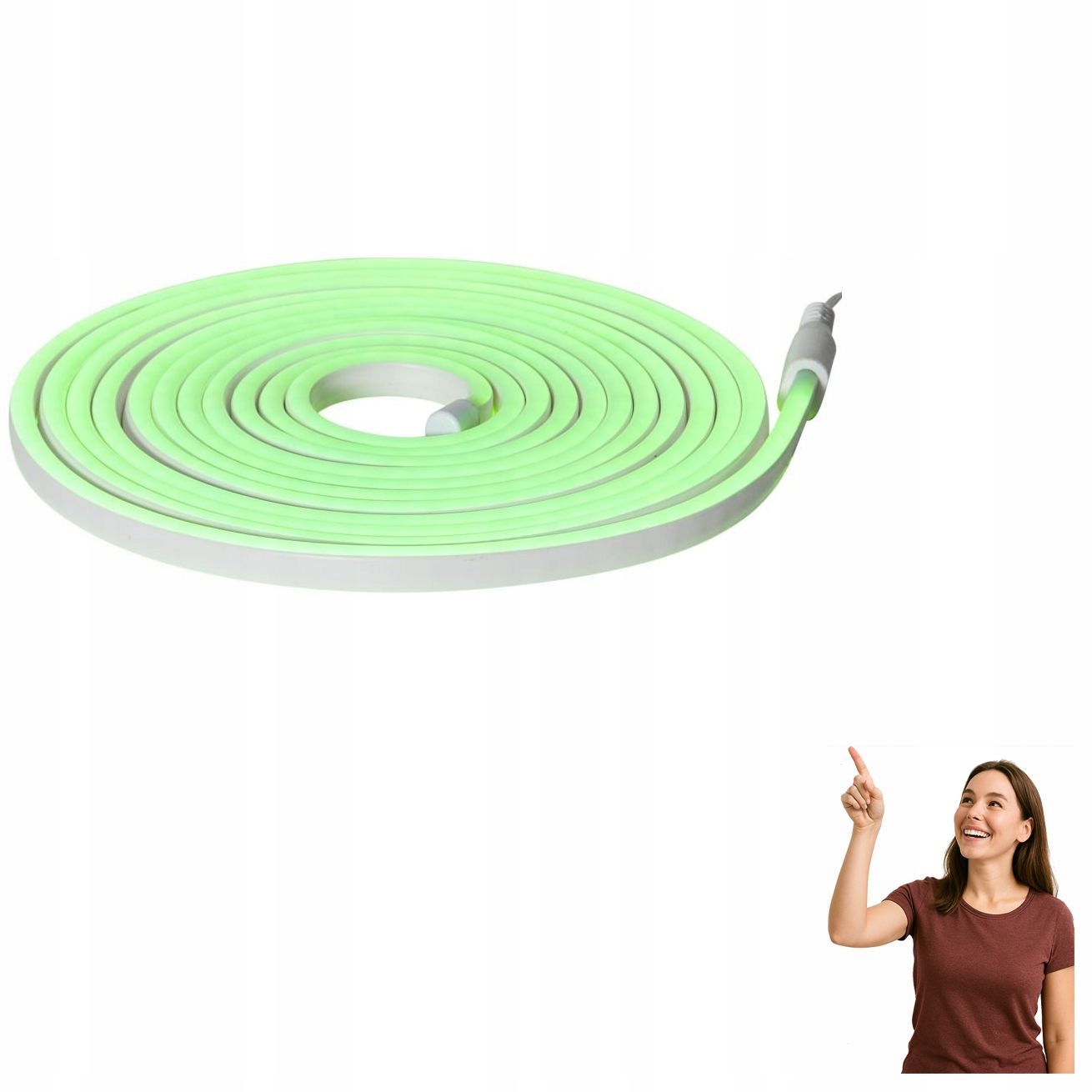 Vonkajšia Led svetelná páska 480x0,2W Flatneonled 900222 Eglo