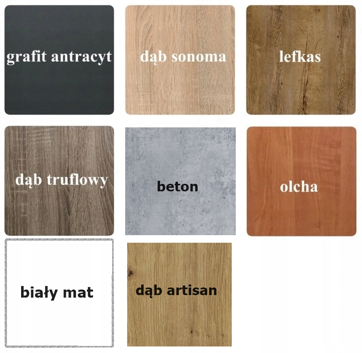 Korpus Szafy 180cm - 5 wnętrz do wyboru Kod producenta KUBA