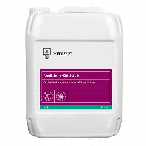 

Mediclean 420 Scrub, mydło do mycia rąk, 5l