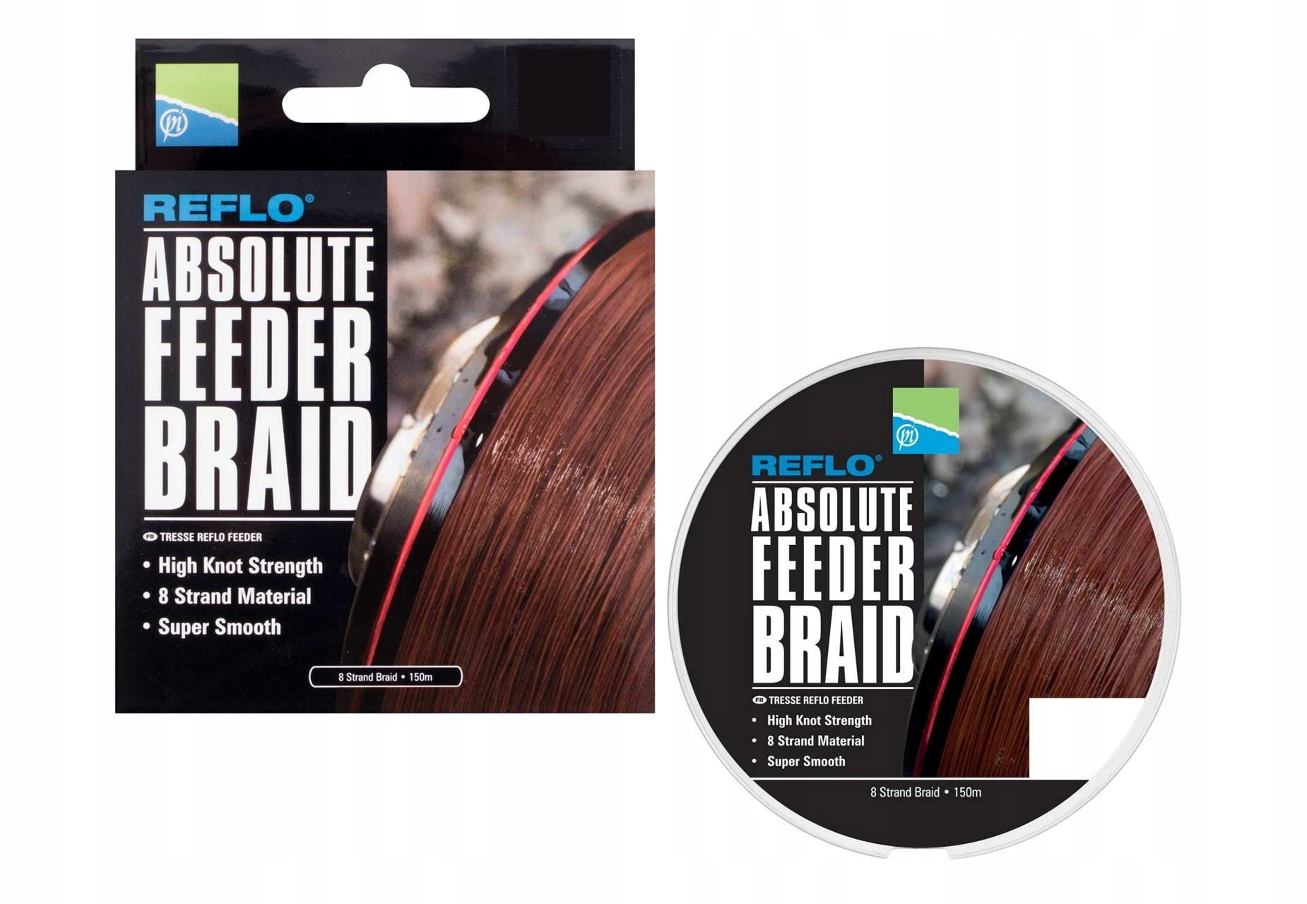 Preston Plecionka Reflo Absolute Feeder Braid 150m 0,10mm [P0280001]