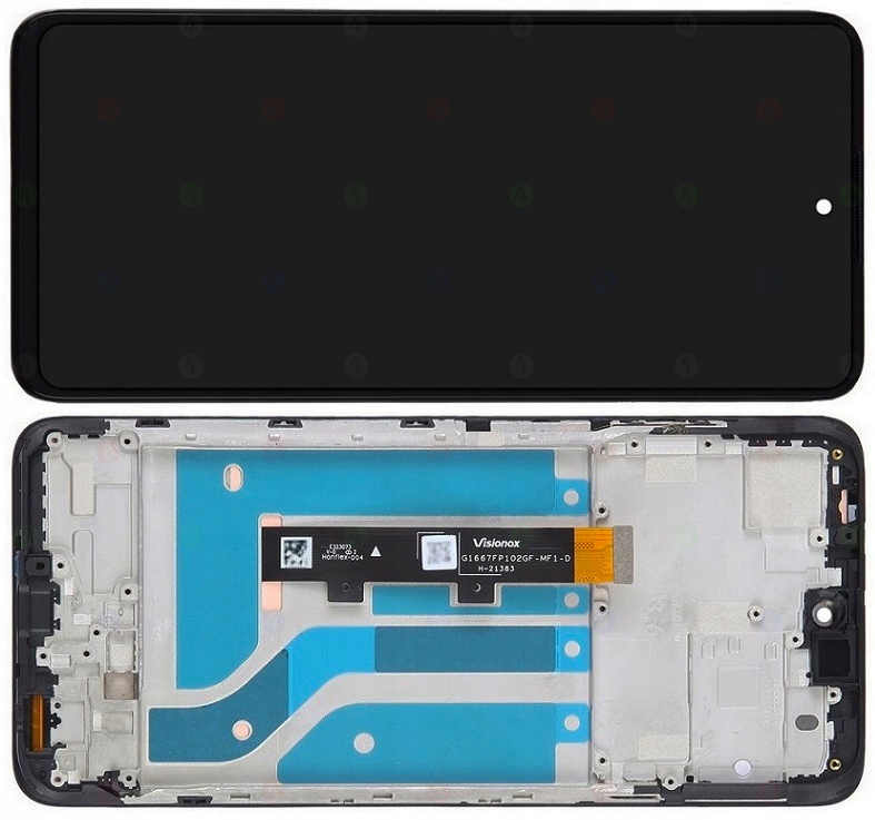 Motorola Edge 20 Lite XT2139 Oled LCD Displej Rámeček