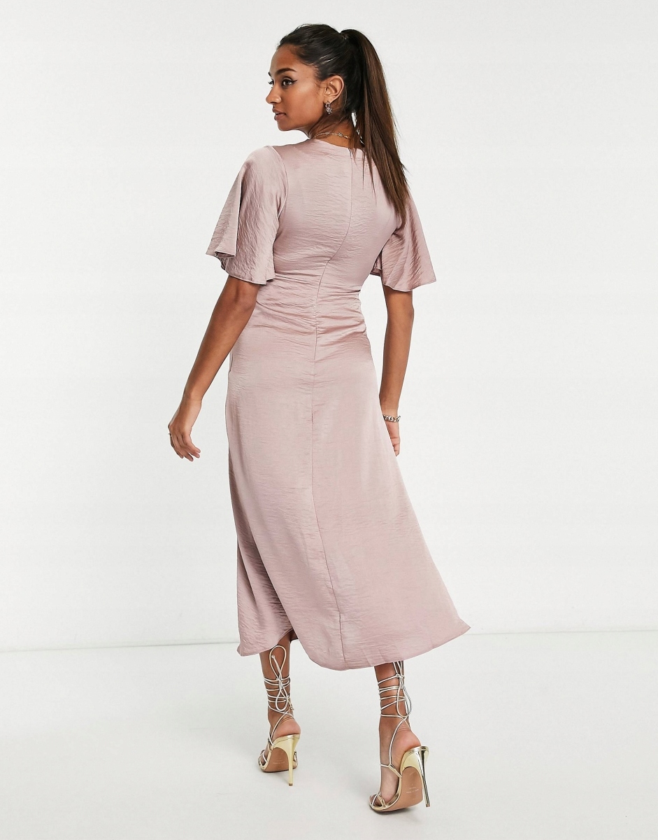 MATERNITY SUKIENKA MIDI ROZM L 318 Rozmiar L