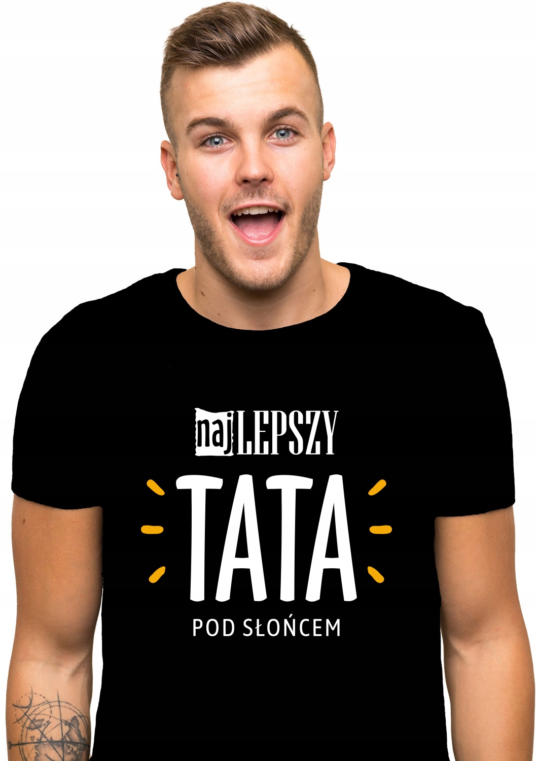 

koszulka Dla Taty Najlepszy Tata Dzień Ocja